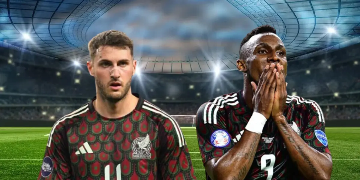 Santiago Giménez y Julián Quiñones en la portada/La Máquina Celeste