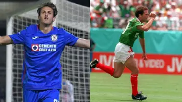 Santiago Giménez y Luis García, canteranos que se volvieron ídolos.