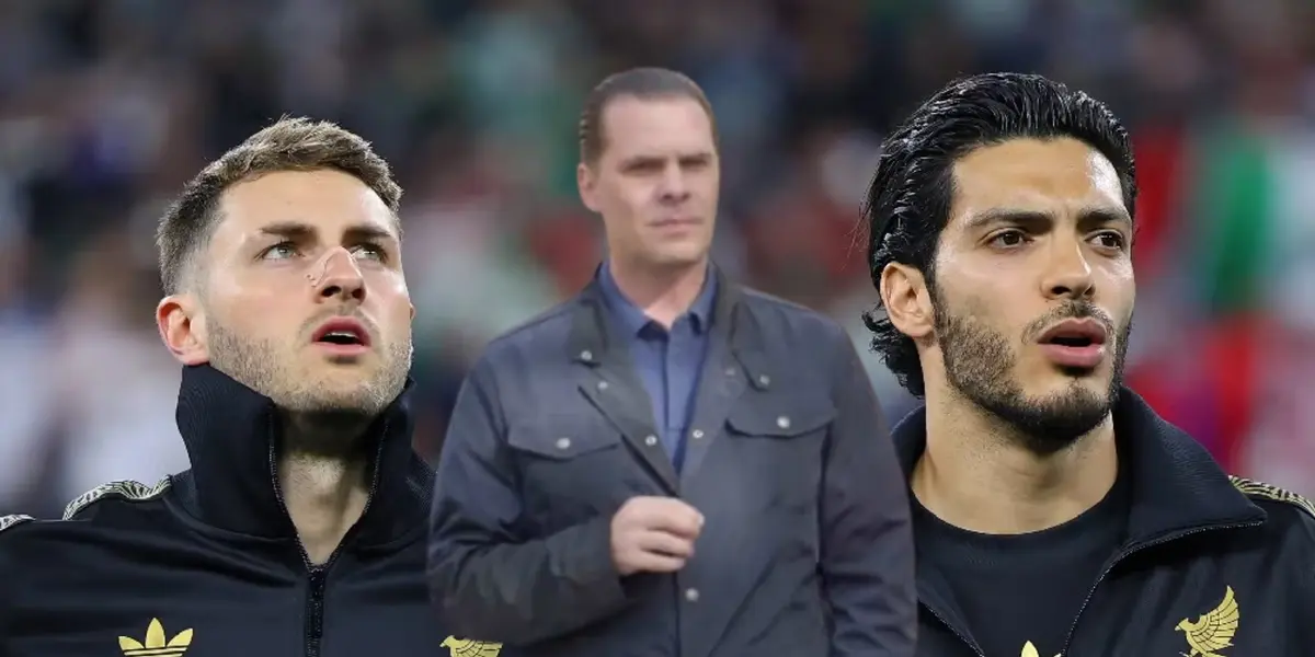 Santiago Giménez y Raúl Jiménez - Foto: Imago