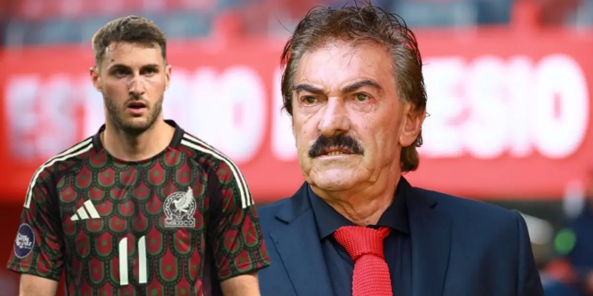 Santiago Giménez y Ricardo Lavolpe en la portada/La Máquina Celeste