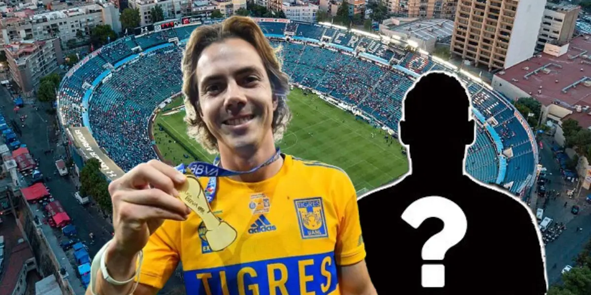 Sebastián Córdova con un jugador oculto/La Máquina Celeste