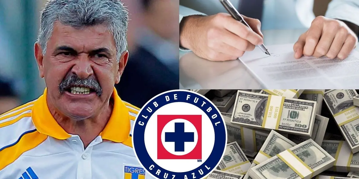 Sería uno de los entrenadores mejores remunerados de la institución celeste.