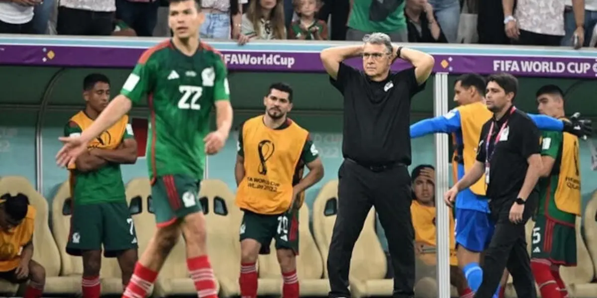 Tata Martino fracasando en Qatar 2022 - Foto: Reuters