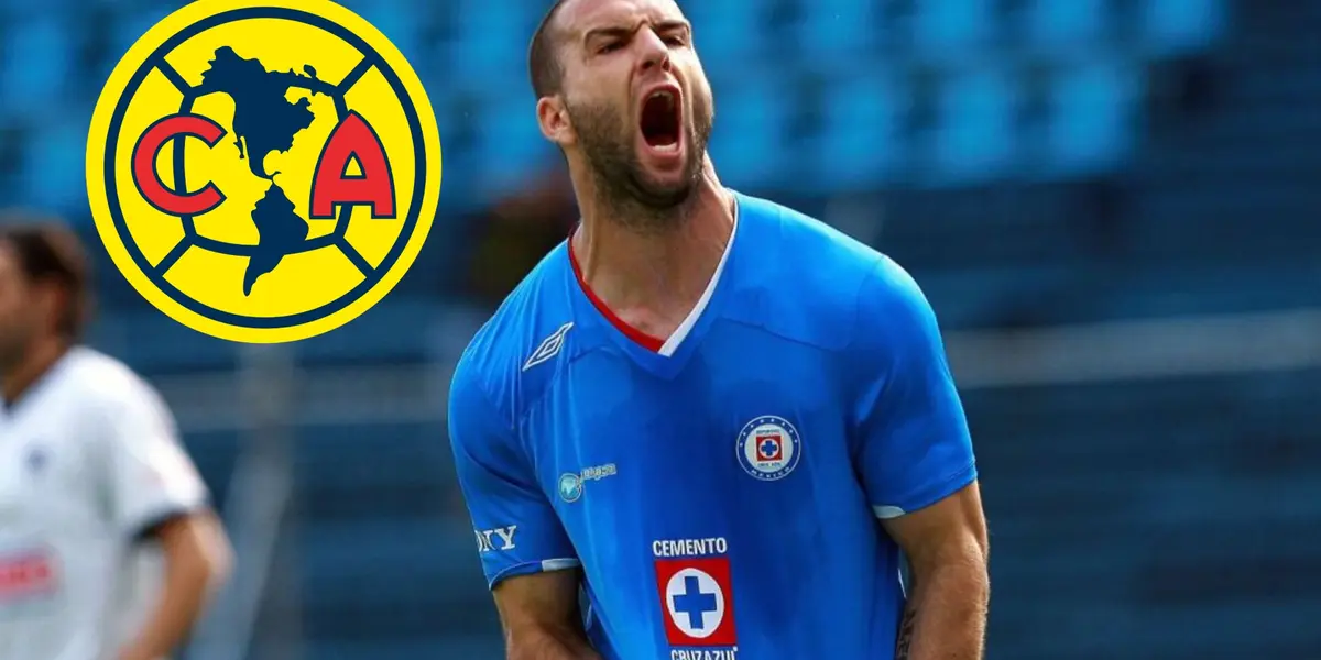 Tito Villa con Cruz Azul - Foto: Osvaldo Aguilar