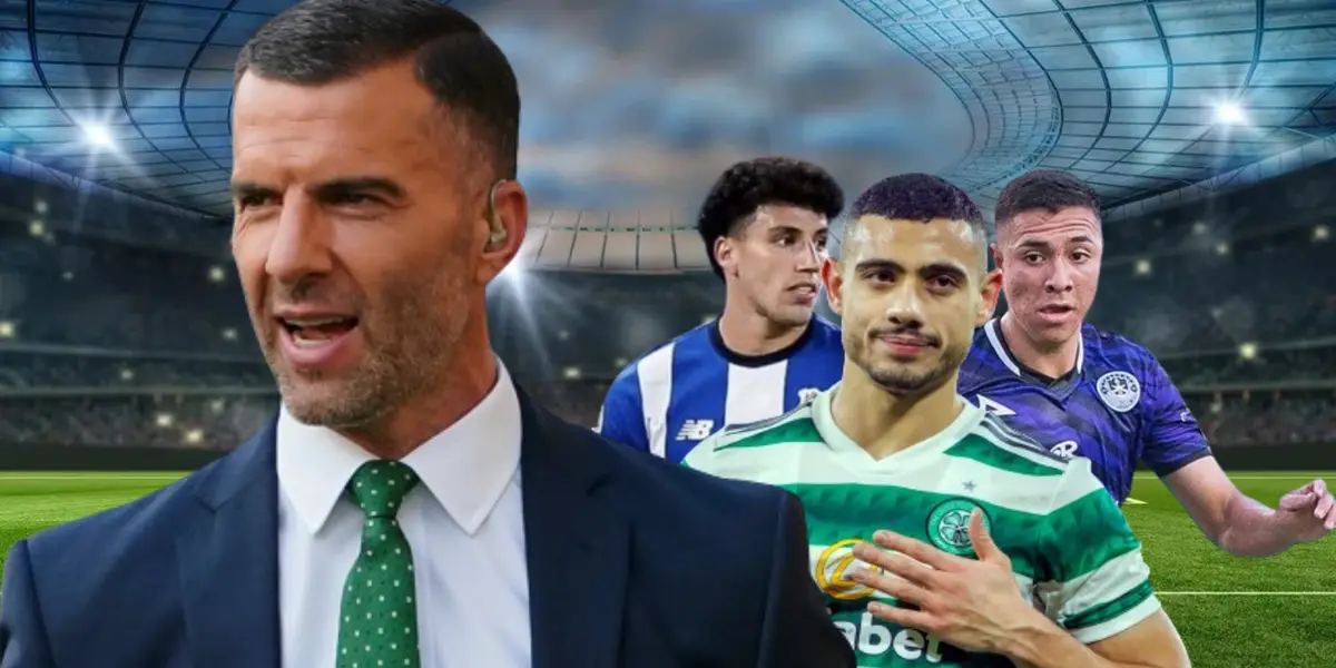 Tito Villa junto a Giakoumakis, Andrés Montaño y Jorge Sánchez