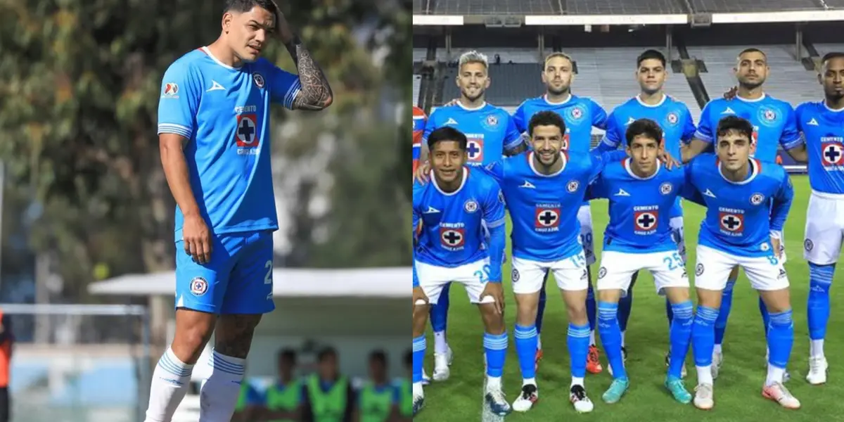 Toro Fernández no ha rendido con Cruz Azul por sus lesiones | Foto: IG @cruzazul