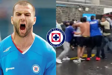 Un ex delantero de La Máquina Celeste se peleó en pleno encuentro amateur.