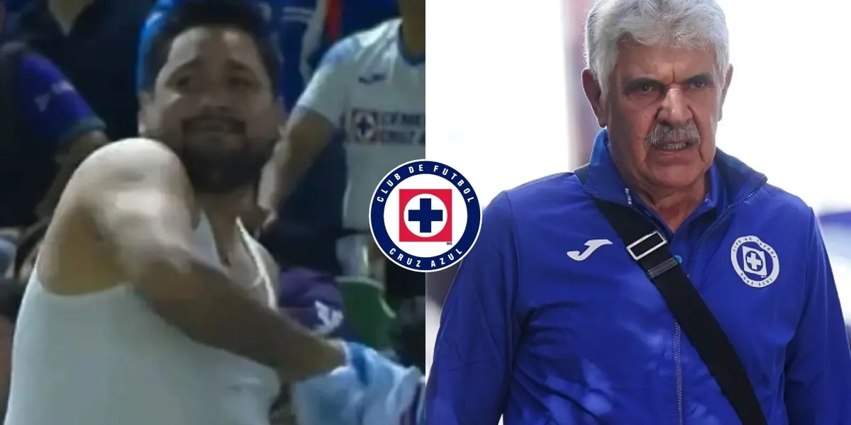 Un fanático a La Máquina Celeste no aguantó el coraje y su reacción se hizo viral en redes.