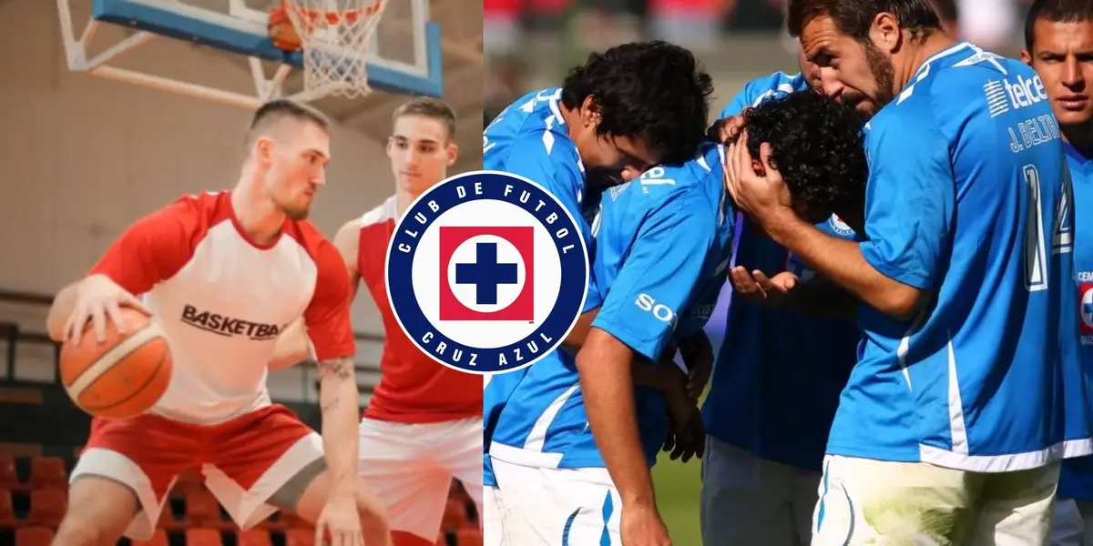 Una de las figuras que recuerda Cruz Azul ahora se dedica al básquet
