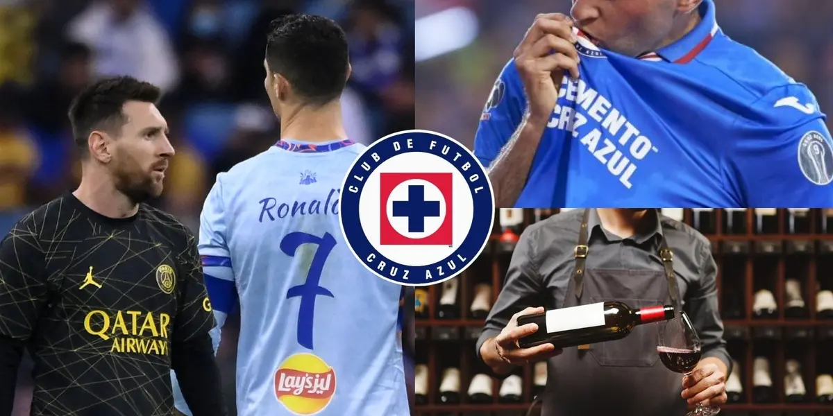 Uno de los jugadores de Cruz Azul se convirtió en la envidia de Cristiano y Messi; ahora vende vinos