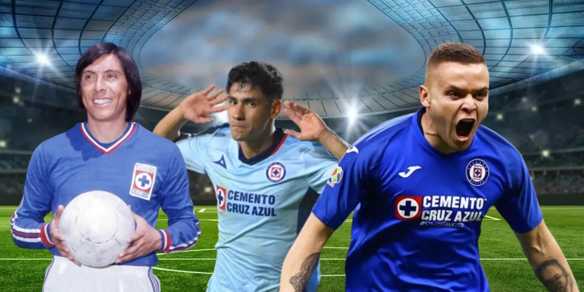 Uriel Antuna, con Jonathan Rodríguez y Horacio Salgado/FOTO La Máquina Celeste