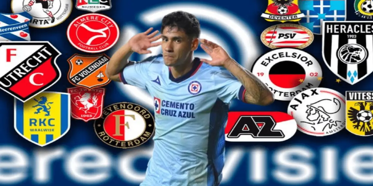 Uriel Antuna, de fondo, equipos de Países Bajos