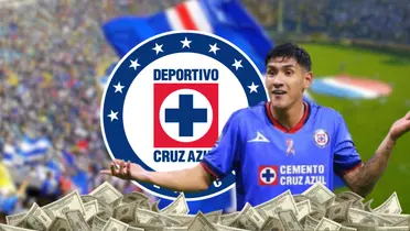 Uriel Antuna durante un partido de Liga MX con Cruz Azul | Foto: El Futbolero México