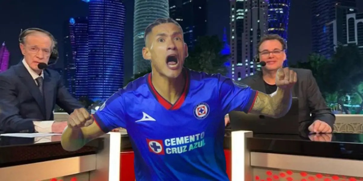 Uriel Antuna en la mesa de ESPN