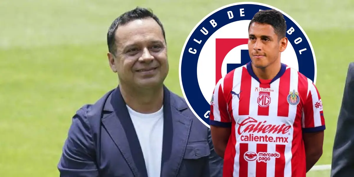 Velázquez con Cruz Azul y Romo con Chivas/FOTO:Mexsport