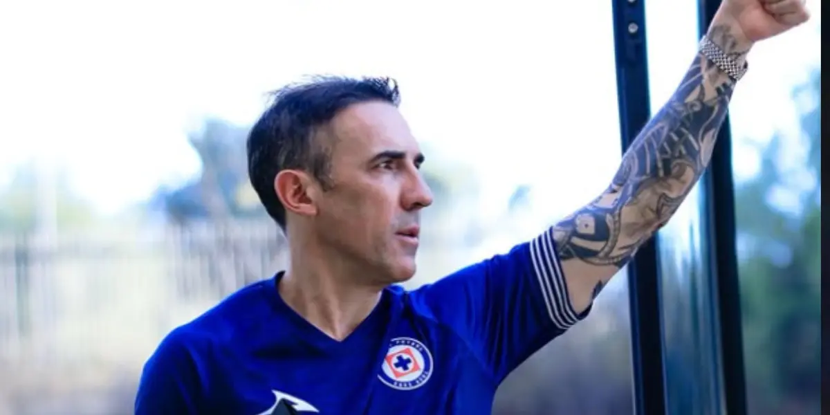 Vicente Sánchez con Cruz Azul - Foto: Instagram
