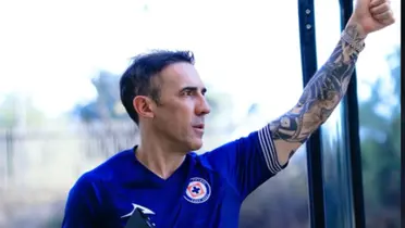 Vicente Sánchez con Cruz Azul - Foto: Instagram