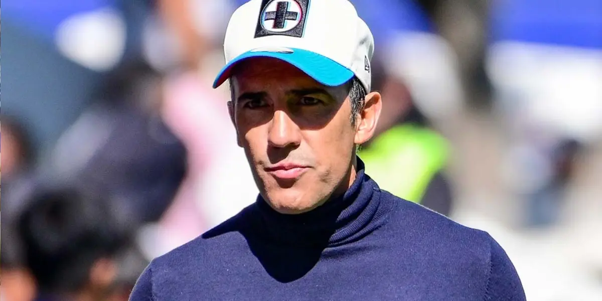 Vicente Sánchez con Cruz Azul - Foto: Mexsport