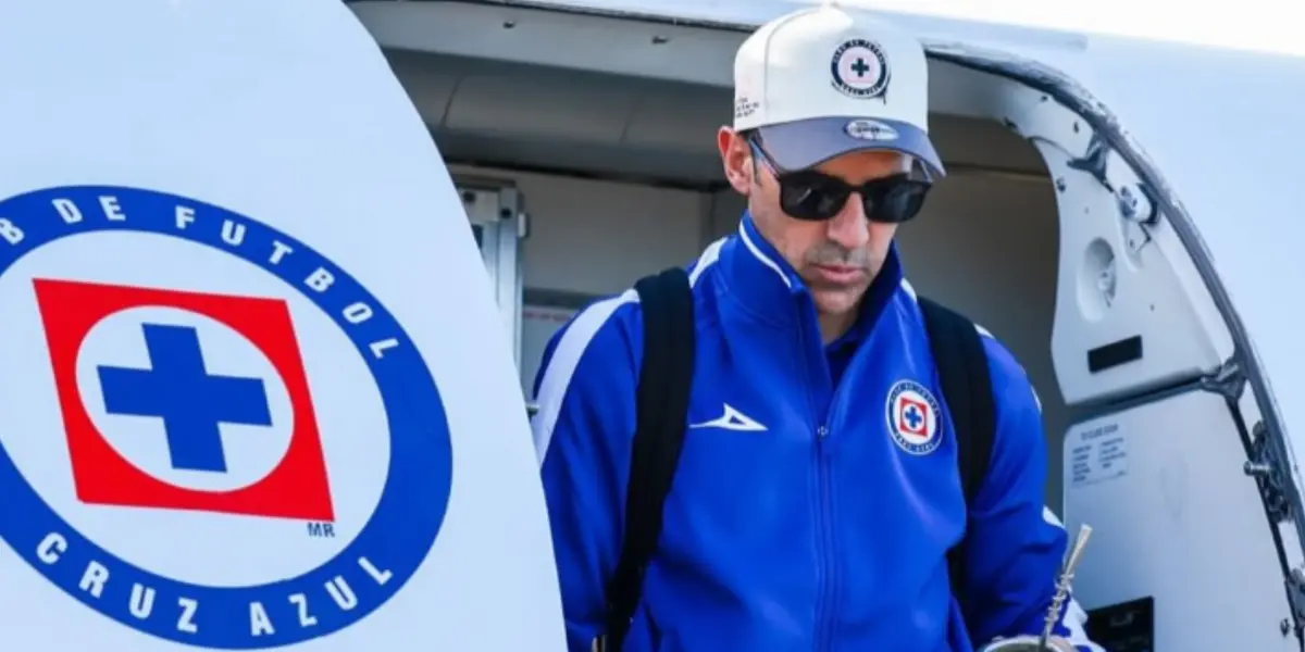 Vicente Sánchez, DT de Cruz Azul - Foto: Captura de pantalla