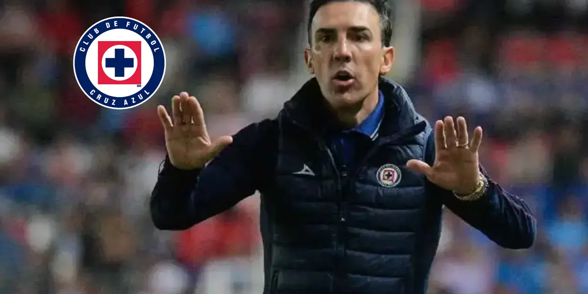 Vicente Sánchez, DT de Cruz Azul - Foto: Mexsport