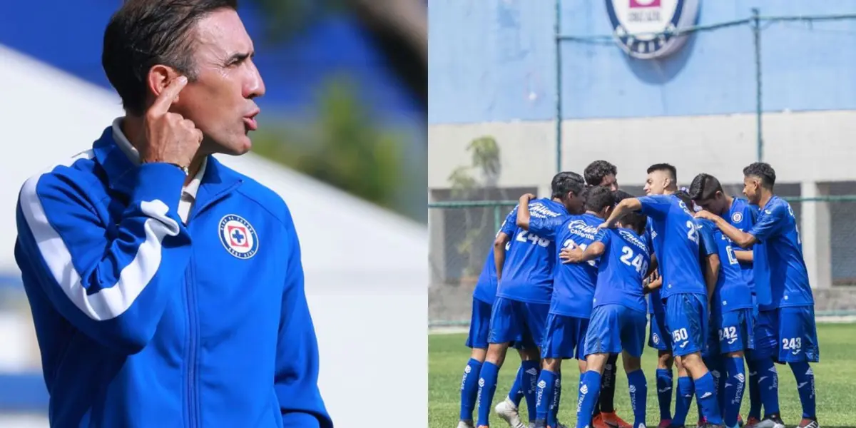 Vicente Sánchez y la cantera de Cruz Azul.