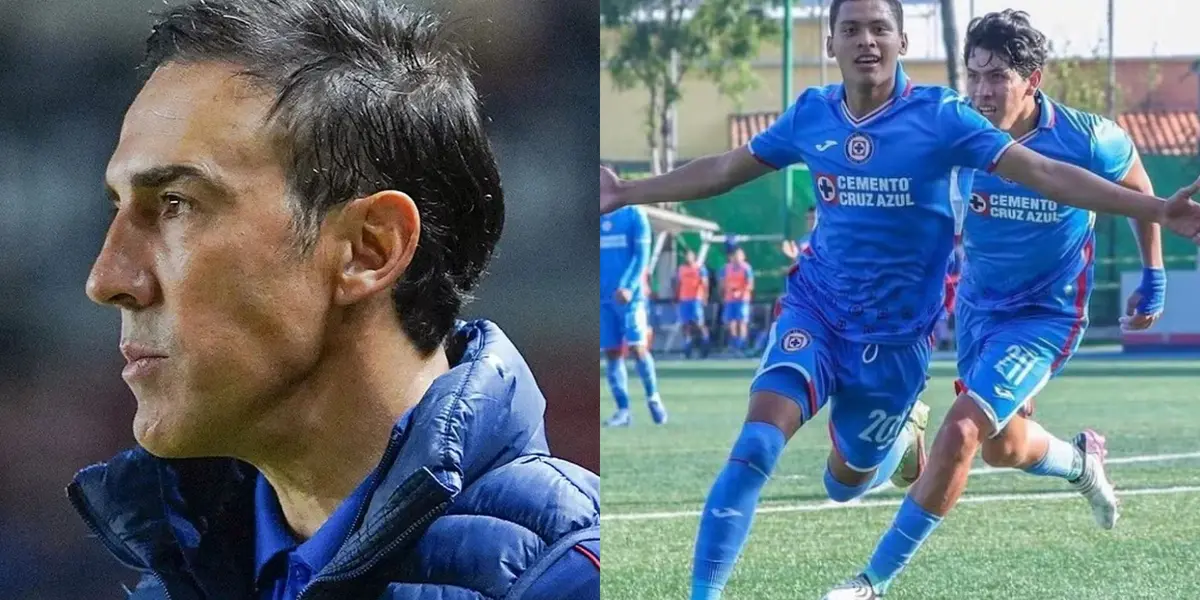 Vicente Sánchez y la cantera de Cruz Azul.