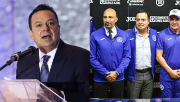 Víctor Velázquez, actual presidente de Cruz Azul.