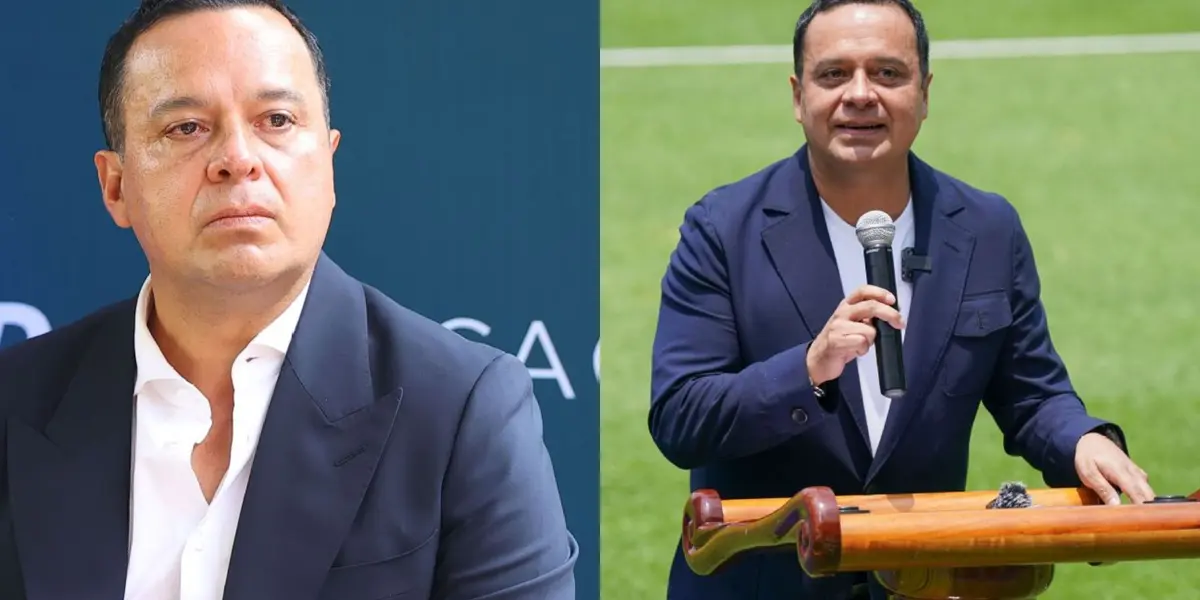 Víctor Velázquez, actual presidente de Cruz Azul.