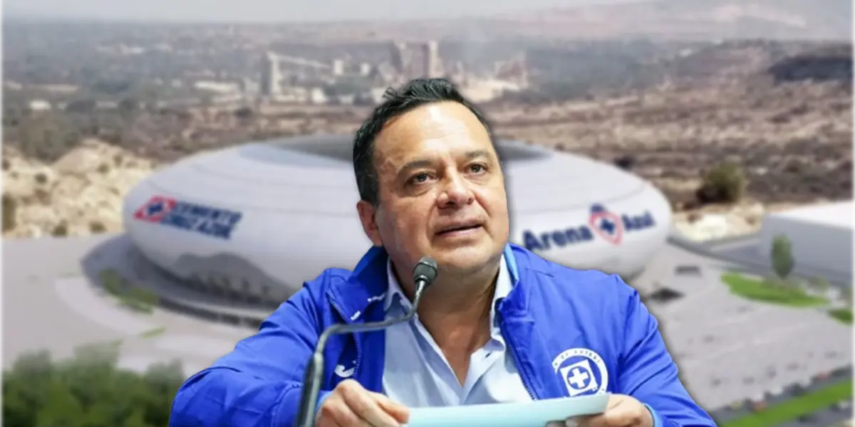 Víctor Velázquez habló sobre el nuevo estadio de Cruz Azul / Foto: Especial