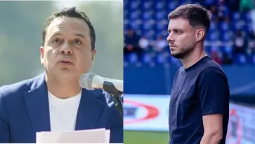 Víctor Velázquez habló sobre la continuidad de Anselmi en Cruz Azul | Foto: Especial