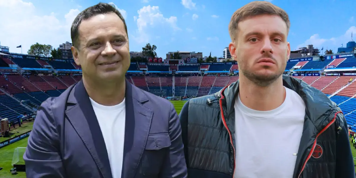 Víctor Velázquez y Martín Anselmi (Foto tomada de: Mexsport)