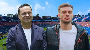 Víctor Velázquez y Martín Anselmi (Foto tomada de: Mexsport)