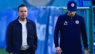 Víctor Velázquez y Martín Anselmi - Foto: X