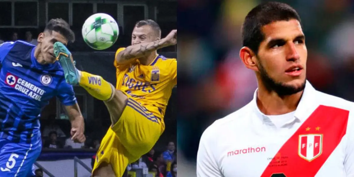 Con la nariz fracturada viajó Luis Abram para reportar con la Selección de Perú 
