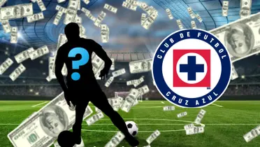 Jugador oculto, logo de Cruz Azul, fondo millones de dólares