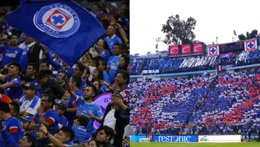 La afición de Cruz Azul.