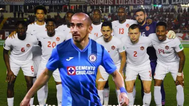 Rafa Baca con el equipo de Canadá/La Máquina Celeste