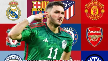 Santi Giménez con equipos grandes de Europa/La Máquina Celeste
